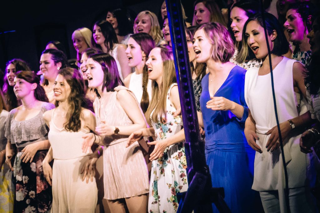 Megan of city academy songbirds choir, part of bbc one's pitch battle tv show