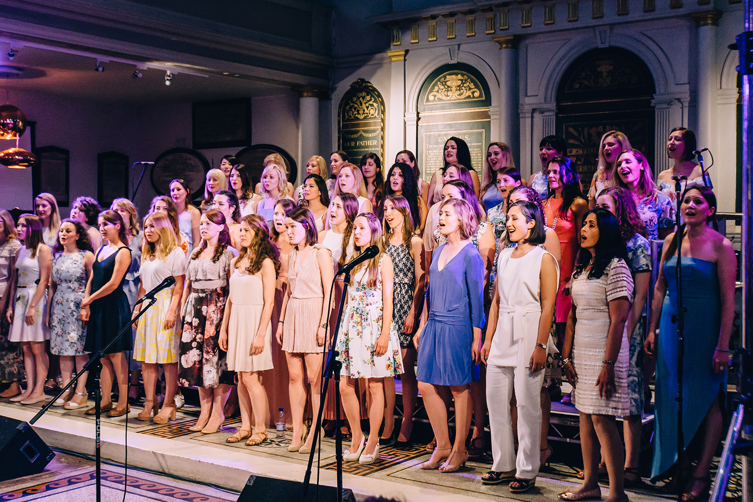 Summer Choir Shows 2017 Singing at City Academy