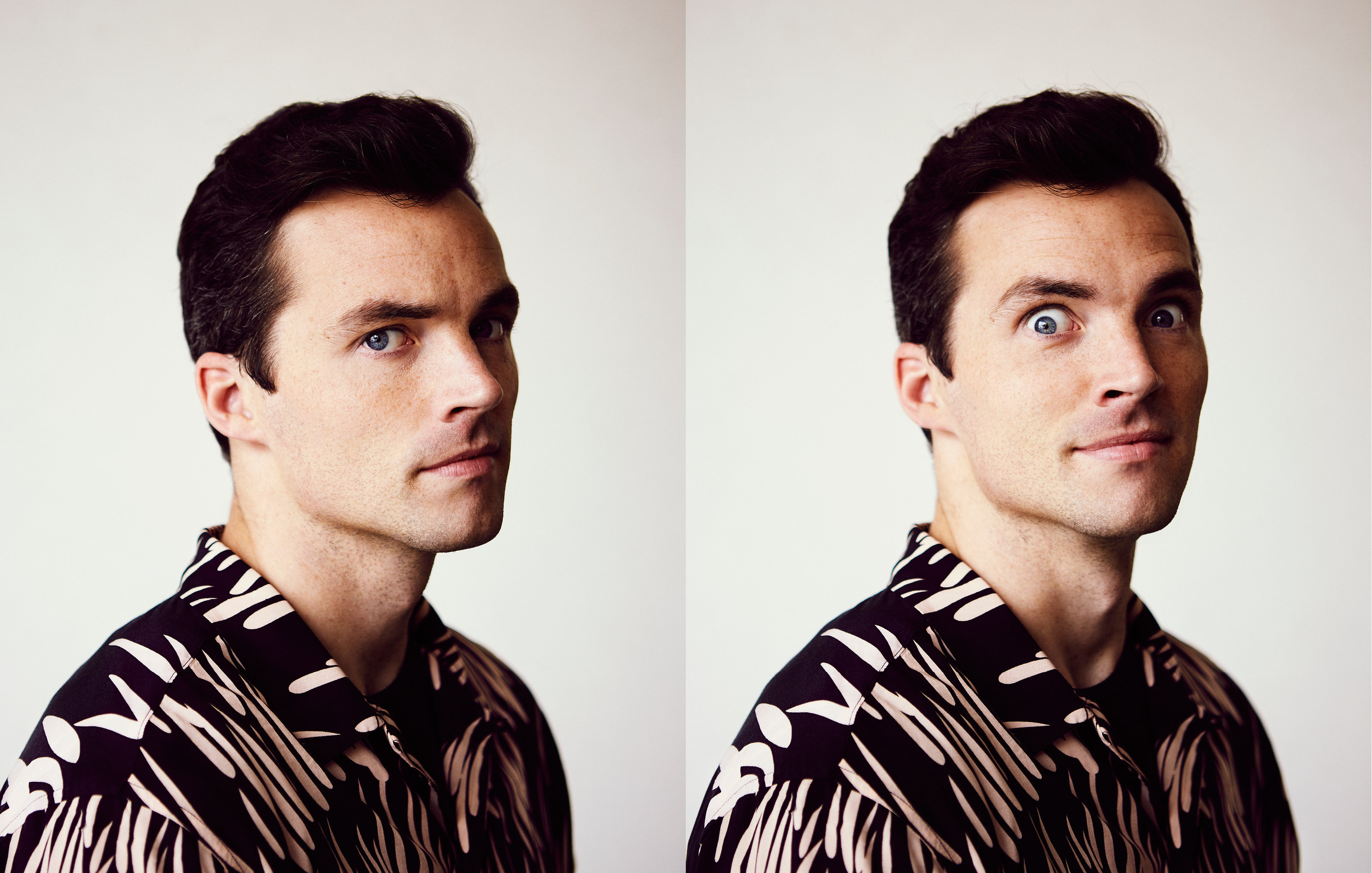 Leigh Keily portrait of Ian Harding