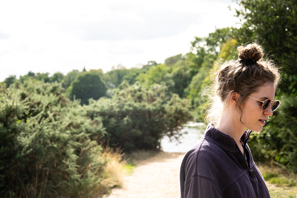 2nd AD Ella looking pensive...