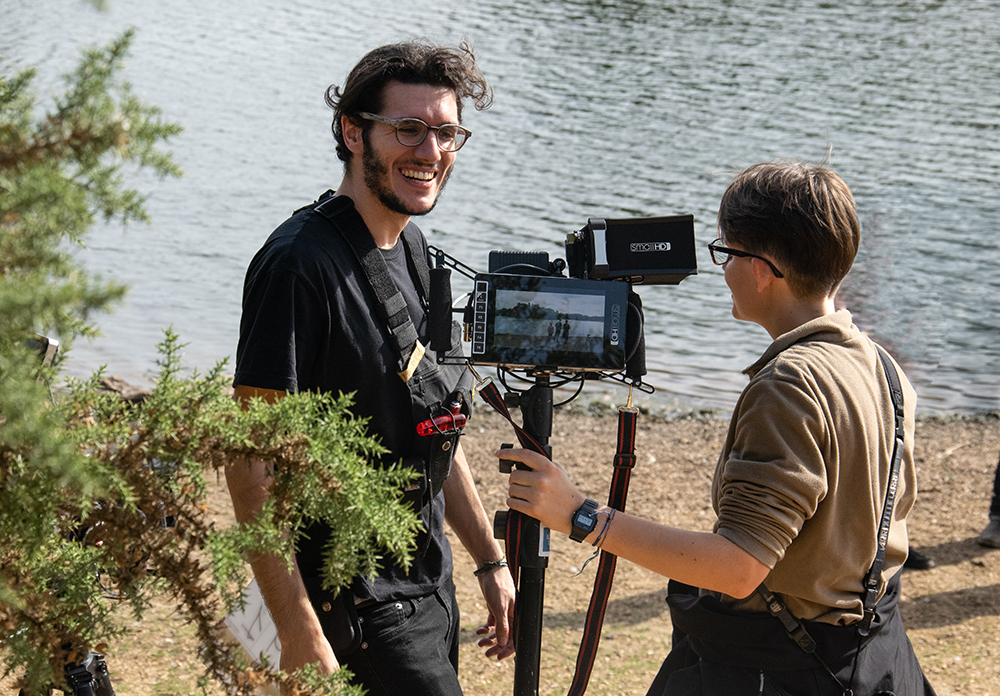 Pierro Cioffi and Chloe Delaplace