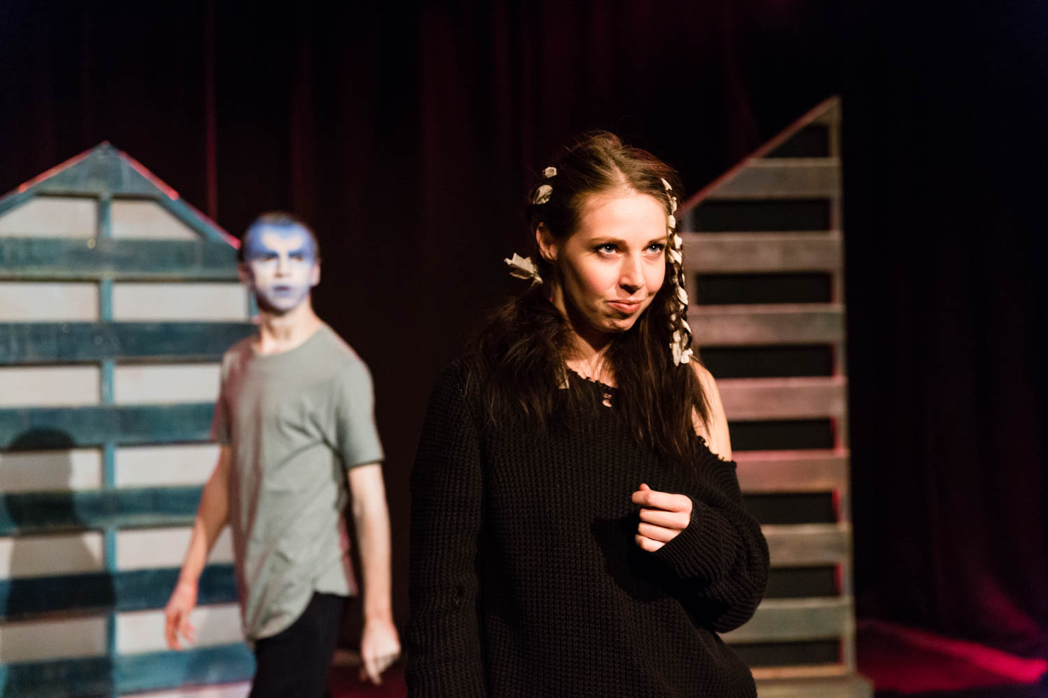 Prospero and Ariel City Academy Actors Company The Tempest