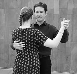 Jean-Sébastien in a Tango Class