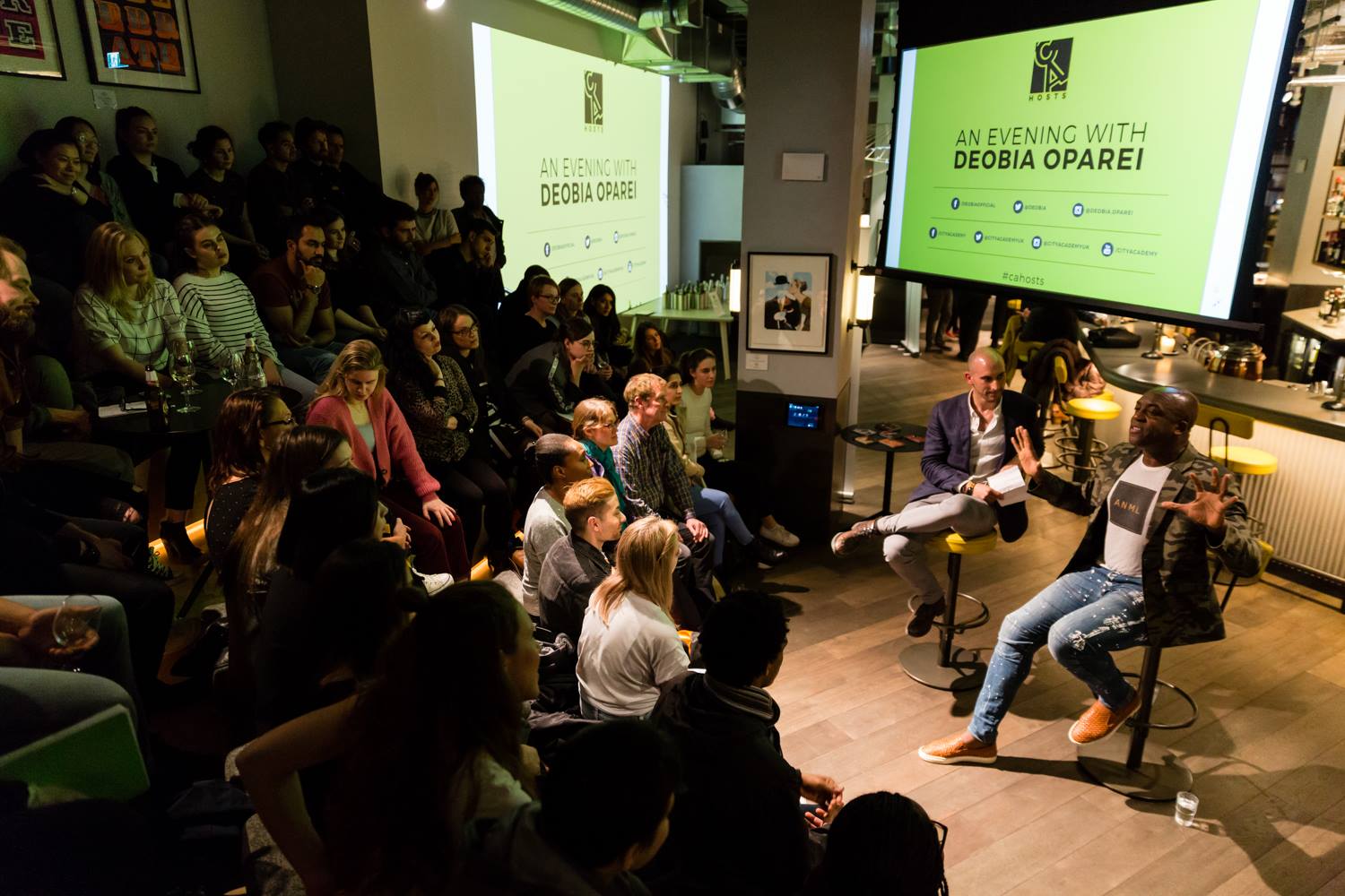 CA Hosts An Evening With DeObia Oparei