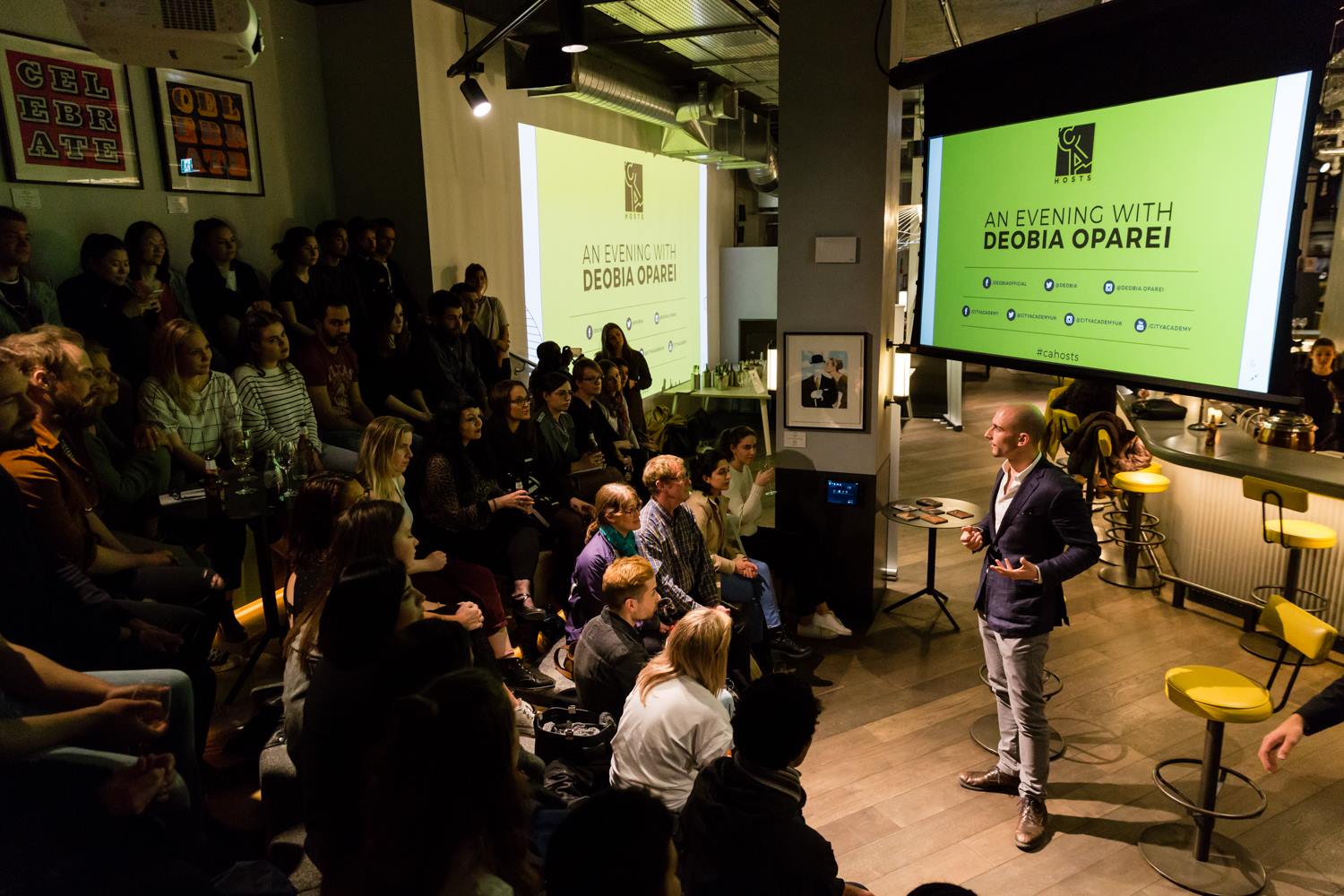 CA Hosts An Evening With DeObia Oparei