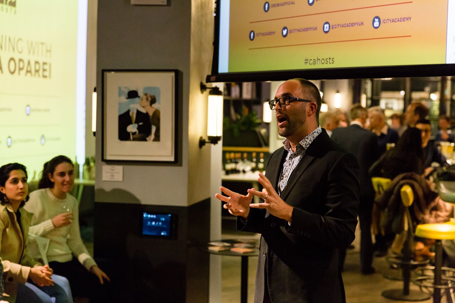 CA Hosts An Evening With DeObia Oparei