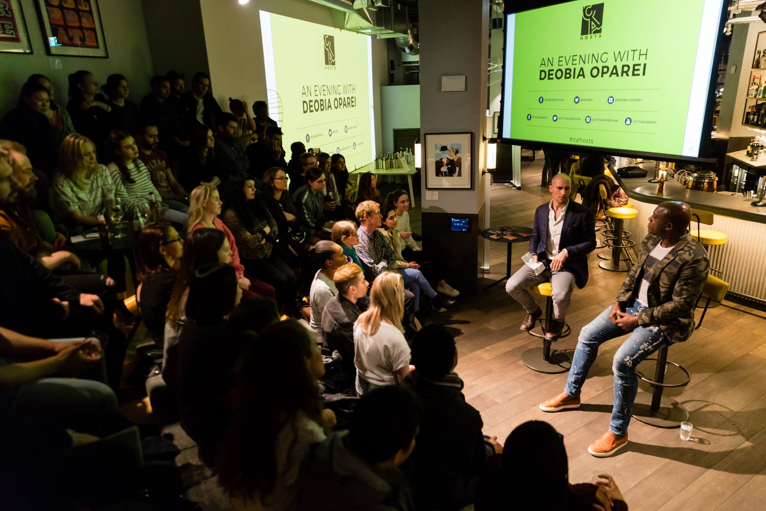 CA Hosts An Evening With DeObia Oparei