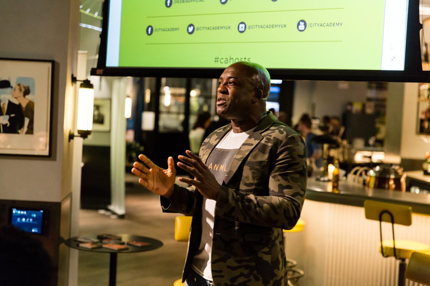 CA Hosts An Evening With DeObia Oparei