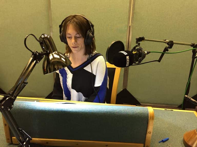 Katie Sherrard - BBC Radio 4 Studios in Bristol