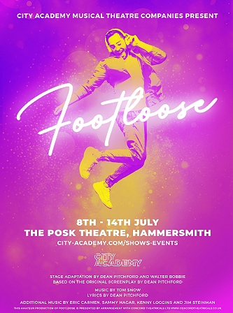 FOOTLOOSE | POSK THEATRE | JULY 2024 FOOTLOOSE | POSK THEATRE | JULY 2024