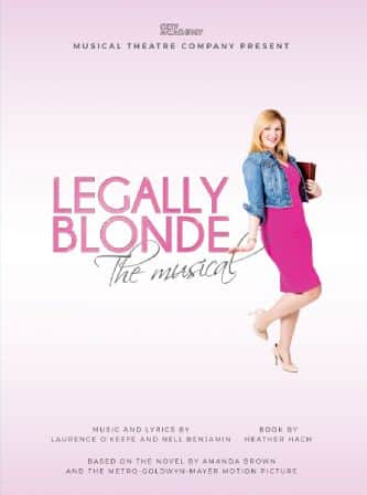 legally blonde musical theatre show