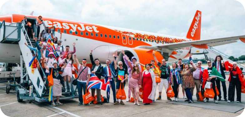 City Academy Takes to the Skies with easyJet & Eurovision