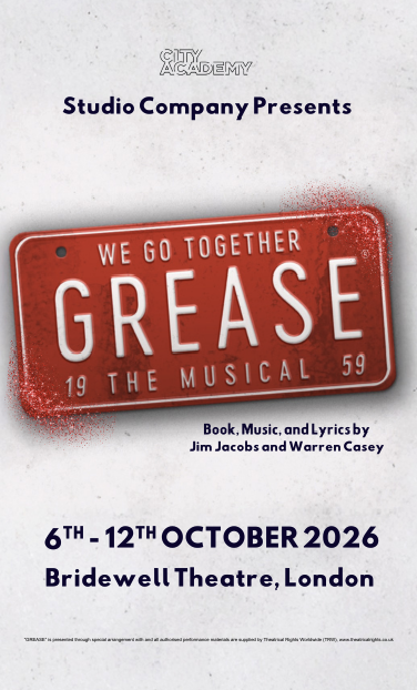 REGISTER YOUR INTEREST: GREASE THE MUSICAL – 2026