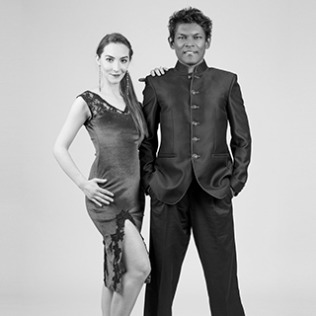 Winston Veerender and Silvia Bivolaru