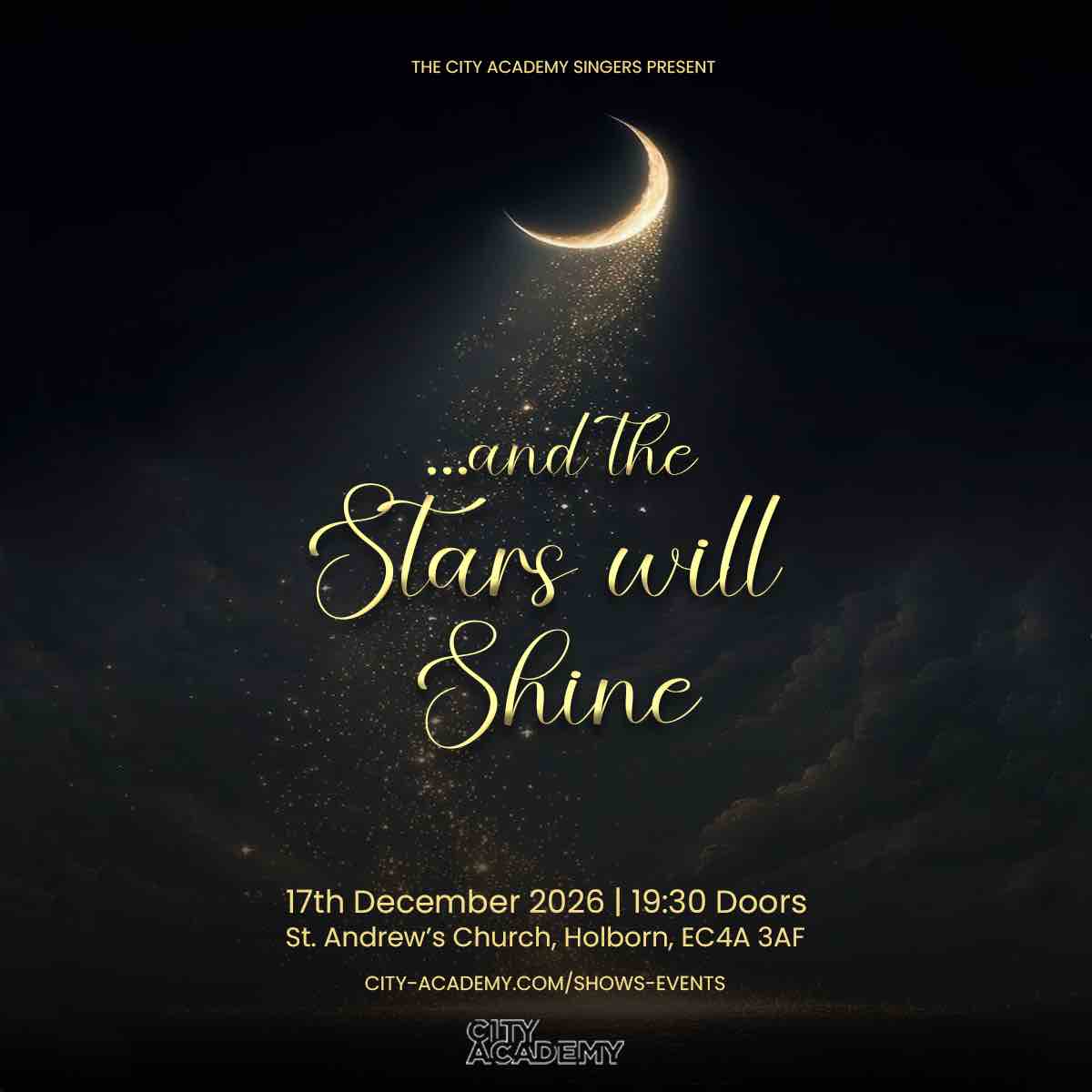 And The Stars Will Shine - Thur 17th Dec 2026